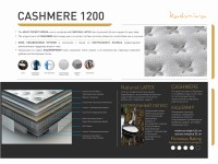 Ортопедический пружинный матрас Cashmere 1200