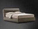 Ліжко з високим узголів'ям Gentleman  200 x 200