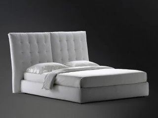 Ліжко зі стьобаним узголів'ям Angle  200 x 200 1