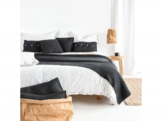 Покривало LAZY MORNING, антрацит 3