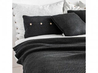 Покривало LAZY MORNING, антрацит 5