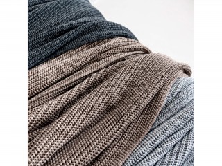 Плед SOFT WEAVE, латте, Moyha