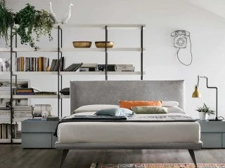 Двоспальне ліжко з оббивкою Bravo  160 х 200 1